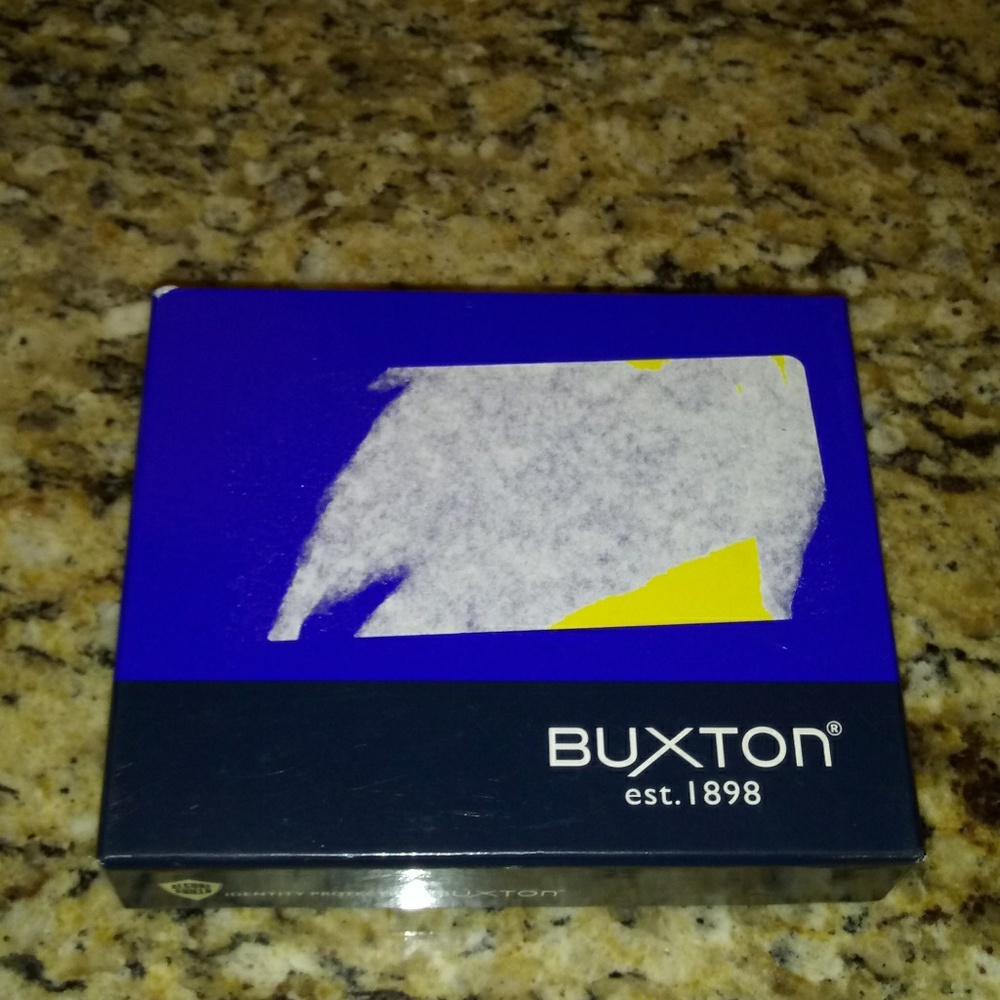 1008 Buxton Front Pocket Genuine Leather Wallet